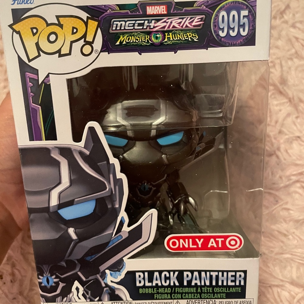 Black panther bobblehead funkopop